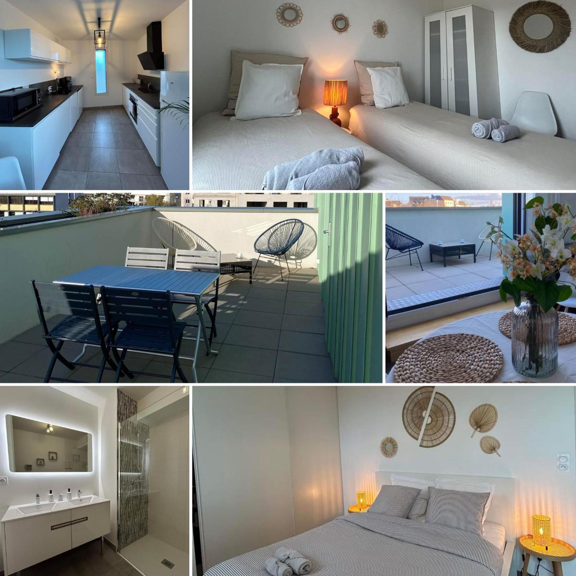 Les Terrasses De Saint Martin Apartment แรนส์ ภายนอก รูปภาพ